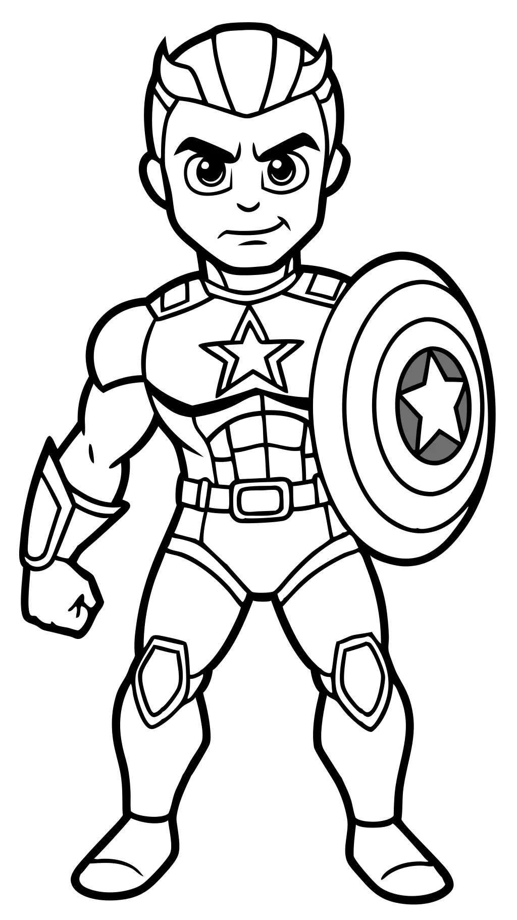 Páginas para colorear de Avengers